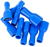 Kostki, złączki, wtyczki - HBF Konektor izolowany żeński 6,3 MM - miniaturka - grafika 1