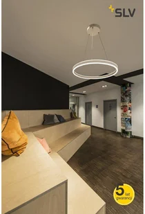 Spotline SLV ONE 60 PD DALI UP/DOWN wewnętrzna lampa wisząca LED biała przełącznik CCT 3000/4000 K 1004762) SLV 1004762 - Lampy sufitowe - miniaturka - grafika 3