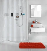 Zasłony prysznicowe - Kleine Wolke zasłona prysznicowa Pocket 180x200 cm transparentna - miniaturka - grafika 1