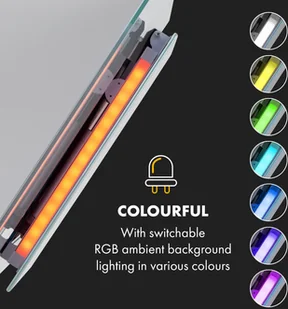 Klarstein TK15CH-Eleonora-60WH - Okapy kuchenne - miniaturka - grafika 6