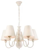 Lampy sufitowe - Lamkur Żyrandol na łańcuchu BOULI 5xE27/60W/230V - miniaturka - grafika 1