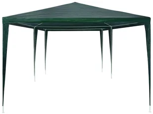vidaXL Namiot imprezowy, 3 x 6 m, PE, zielony - Pawilony ogrodowe - miniaturka - grafika 11