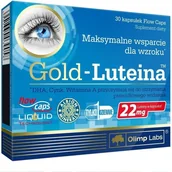 Witaminy i minerały dla sportowców - Olimp Gold-Luteina 30kap - miniaturka - grafika 1