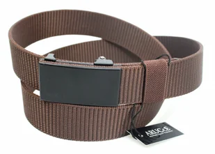 Arucce (PL) Elegancki Pasek Parciany Arucce (PL) Mocny PARCIAK 35 mm Z WIZYTOWĄ Klamrą SAMOZACISKOWĄ Brązowy - Paski Arucce (PL) Elegancki Pasek Parciany Arucce (PL) Mocny PARCIAK 35 mm Z WIZYTOWĄ Klamrą SAMOZACISKOWĄ Brązowy - Paski - miniaturka - grafika 3