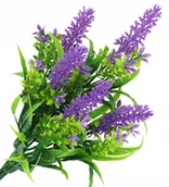 Sztuczne kwiaty - Lawenda Bukiet Gałązka Gałązki Sztuczne Kwiaty - miniaturka - grafika 1