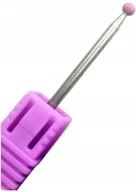 Frezarki do paznokci - Frez kamienny kulka średnia Różowa 3mm Hq - miniaturka - grafika 1