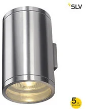 Spotline Kinkiet zewnętrzny ROX 2 QPAR111 up/down aluminium szczotkowane 1000334) SLV - Lampy ścienne - miniaturka - grafika 3
