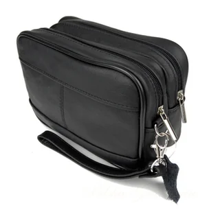 Magre (PL) Saszetka Męska Skórzana Średnia (PL) ADAM II Skóra Naturalna - Nerki - miniaturka - grafika 3