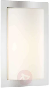 LCD Kinkiet zewnętrzny Luis ze stali szlachetnej - Lampy ogrodowe - miniaturka - grafika 2