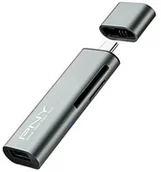 Czytniki kart pamięci - PNY czytnik kart pamięci R-TC-UA-3N1E01-RB - miniaturka - grafika 1