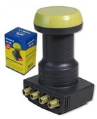 Konwertery satelitarne - Humax Digital Humax LNB 106 złota próby Quattro LNB 4043745616408 - miniaturka - grafika 1