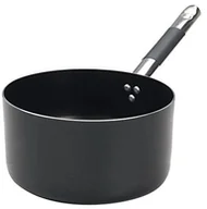 Rondle - Pentole Agnelli pentole agnelli ALB lakier do garnków, wysokości, aluminiowa, grubość 3 MM, z okrągłym rękojeść wykonana ze stali nierdzewnej Cool, czarna, czarny, 16 cm ALSC105SSC16 - miniaturka - grafika 1