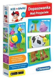 Clementoni Dopasowanka Mali Przyjaciele 60039 - Gry planszowe - miniaturka - grafika 2