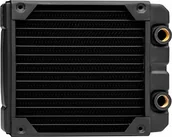 Chłodzenie wodne - Corsair Hydro X Series, XR5 grzejnik 140 mm (pojedyncze mocowanie wentylatora 140 mm, łatwa instalacja, wysokiej jakości powłoka poliuretanowa, zintegrowane prowadnice śrubowe), czarny CX-9031001-WW - miniaturka - grafika 1