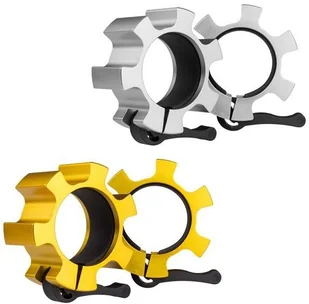 HMS Zaciski olimpijskie ZG1500 gold Lock Jaw 17-62-041 - Pozostały sprzęt siłowy - miniaturka - grafika 4