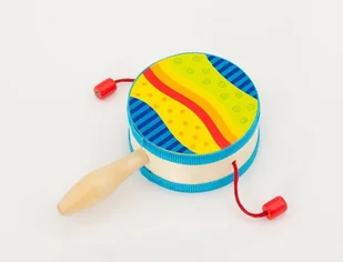 Goki Kolorowy bębenek - Instrumenty muzyczne dla dzieci - miniaturka - grafika 2