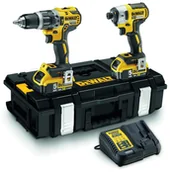Wkrętarki - DeWalt Bezszczotkowa wkrętarka + zakrętarka 18V + - miniaturka - grafika 1