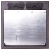 Inne akcesoria elektryczne - OBO BETTERMANN Kaseta podłogowa zasilająca 8-modułowa 264x242mm GES9/55U V 7011 7405037 - miniaturka - grafika 1