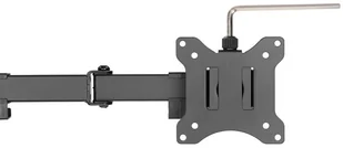 Digitus Stojak biurkowy podwójny z zaciskiem 2xLCD max. 32" max. Obciążenie 2x 8kg uchylno-obrotowy czarny DA-90401 - Uchwyty do monitorów - miniaturka - grafika 8