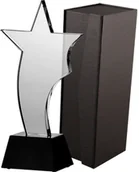 Gadżety dla kibiców - VS VS, Trofeum szklane + etui - miniaturka - grafika 1