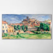 Obrazy i zdjęcia - PL Coloray Obraz Szklany Gardanne Paul Cézanne 140x70cm - miniaturka - grafika 1