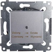 Piorunochrony - Kontakt-Simon Simon 54 Ogranicznik przepięć srebrny mat D75420,01/43 WMDZ-xxxxx2-043 WMDZ-xxxxx2-043 WMDZ-xxxxx2-043 - miniaturka - grafika 1