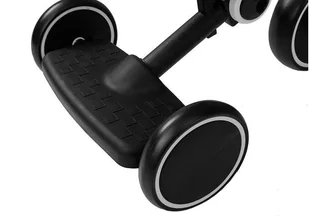 Import LEANToys Rower Na Pedały Biegowy Trójkołowy Czarno-Biały LT-7678-0 - Rowerki biegowe - miniaturka - grafika 5