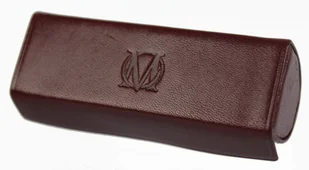 MARCO (PL) Eleganckie i Stylowe Etui na Pomadkę MARCO (PL) Skóra Naturalna Licowa Bordowe - Pozostałe akcesoria kosmetyczne - miniaturka - grafika 2