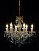 Lampy sufitowe - Elita bohemia Żyrandol kryształowy 6-ramienny - Bohemia L 110/6/04 o - miniaturka - grafika 1