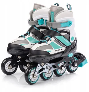 Rolki Dziecięce łyżworolki 30-33 ABEC-7 kauczuk - Rolki - miniaturka - grafika 5