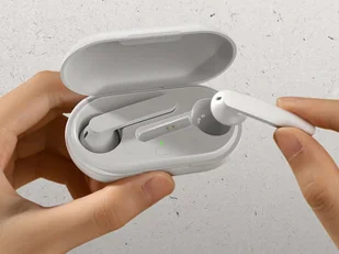 TWS JOYROOM JR-T09 Białe - Słuchawki - miniaturka - grafika 7