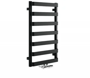Excellent Grzejnik łazienkowy Meteor 111 czarny mat GREX.ME111.BL - Grzejniki łazienkowe - miniaturka - grafika 2