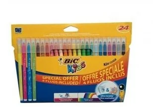 BIC PISAKI KID COLOUR FLUO 20+4 - Flamastry - miniaturka - grafika 4