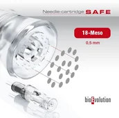 Pozostałe akcesoria kosmetyczne - BIOEVOLUTION BIOEVOLUTION igła/kartridż 18-meso 0,5 SAFE 362 - miniaturka - grafika 1