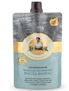 Pierwoje Reszenie Rosja Babuszka Agafia Balsam aktywator wzrostu włosów 100ml - Szampony do włosów - miniaturka - grafika 4