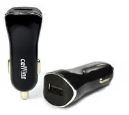 Cellline Cellline Ładowarka samochodowa 1xUSB 1A czarna CEL000006 - Ładowarki samochodowe - miniaturka - grafika 5