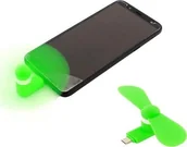 Gadżety USB - Alpinestars Wentylator USB Alpinestars AK35J WIATRAK DO TELEFONU MICRO USB 4x9CM ZIELONY uniwersalny 4127-uniw - miniaturka - grafika 1