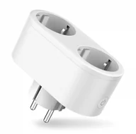 Systemy inteligentnych domów - POLUX Gniazdo podwójne Wi-Fi SMART TUYA 315922 POLUX/SANICO - miniaturka - grafika 1