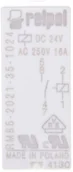 Sterowniki i przekaźniki - Relpol Przekaźnik miniaturowy 1Z 16A 24V DC PCB AgNi RM85-2021-35-1024 600104 600104 - miniaturka - grafika 1