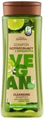 Szampony do włosów - Joanna Vegan Cleansing Shampoo szampon oczyszczający z bergamotką 300ml 93871-uniw - miniaturka - grafika 1