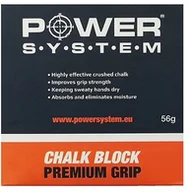 Produkty specjalne dla sportowców - Power System Chalk Block 56g Najlepsza magnezja - miniaturka - grafika 1