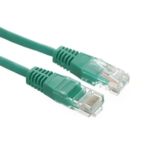 A-LAN Patchcord UTP kat 5e 5.0m zielony KKU5ZIE5.0 - Kable miedziane - miniaturka - grafika 2
