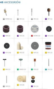 DREMEL Wielofunkcyjne narzędzie 4000 F0134000JC - Pozostałe elektronarzędzia - miniaturka - grafika 3