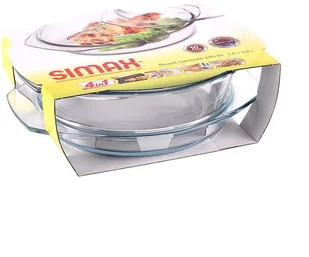 Simax Naczynie szklane, okrągłe z pokrywką 3,7 l , 4HOME 106531 - Naczynia żaroodporne - miniaturka - grafika 7