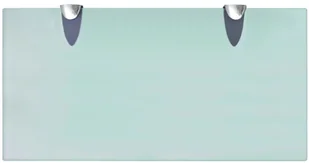 FENIKS vidaXL szklana 40x20 cm, 8 mm vidaXL - Półki łazienkowe - miniaturka - grafika 3