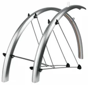 Błotniki rowerowe - Sks Błotniki Routing srebrny / Montaż: komplet - miniaturka - grafika 1