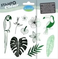 Aladine Stemple silikonowe, dżungla - Scrapbooking - miniaturka - grafika 2