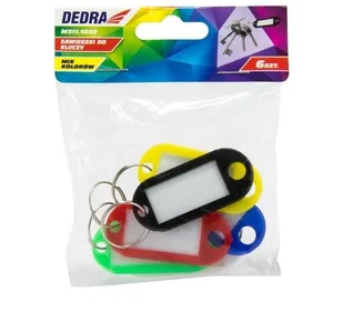 Dedra Przywieszki do kluczy mix kolorów M311.1052 1901do2000-40-uniw - Pozostałe wyposażenie warsztatu - miniaturka - grafika 4