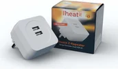 Systemy inteligentnych domów - Heatit Wzmaczniacz sygnału Z-Wave Heatit Z-Repeater extender (+bateria i USB) Z-wave - miniaturka - grafika 1