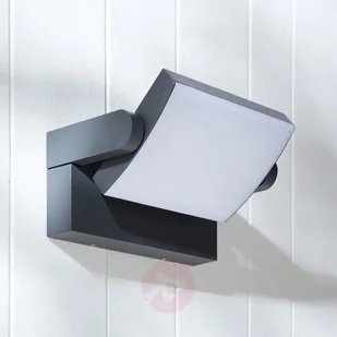 Lampenwelt com Kinkiet zewnętrzny LED Sherin, obrotowy - Lampy ogrodowe - miniaturka - grafika 2